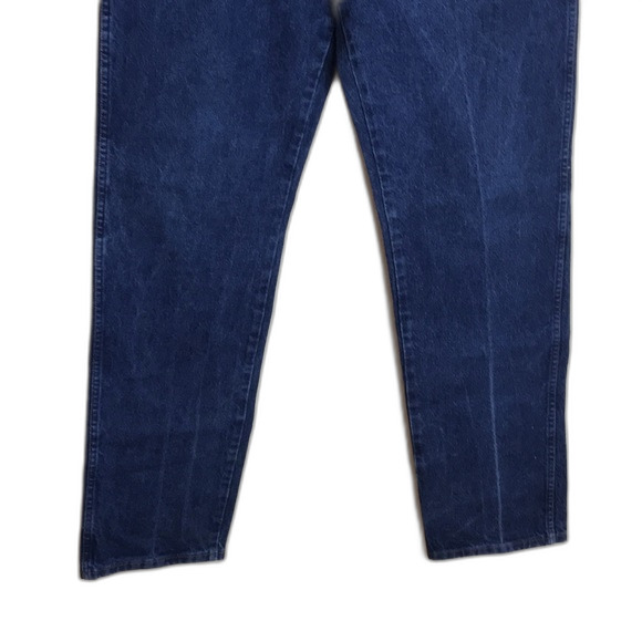 Wranglers mens original fit cowboy cut cotton denim jeans size 35x36 western 90s - Picture 4 of 9